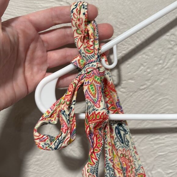 Frnch Paris boho paisley print maxi dress size small - Picture 4 of 7